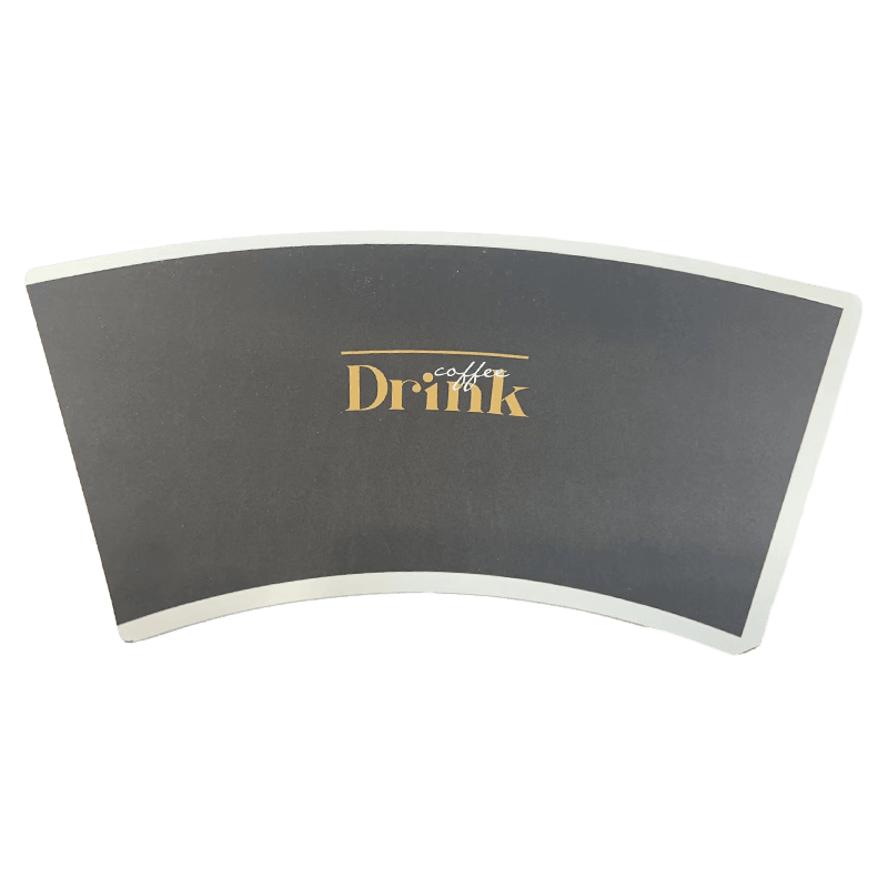 12 oz baskı gıda sınıfı kağıt bardak hammadde
